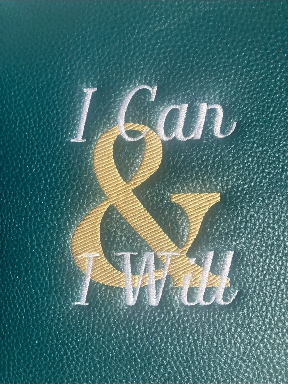 Thirty-one green I Can & I Will Laptop Case Sleeve zippered bag 15” x 12” EUC